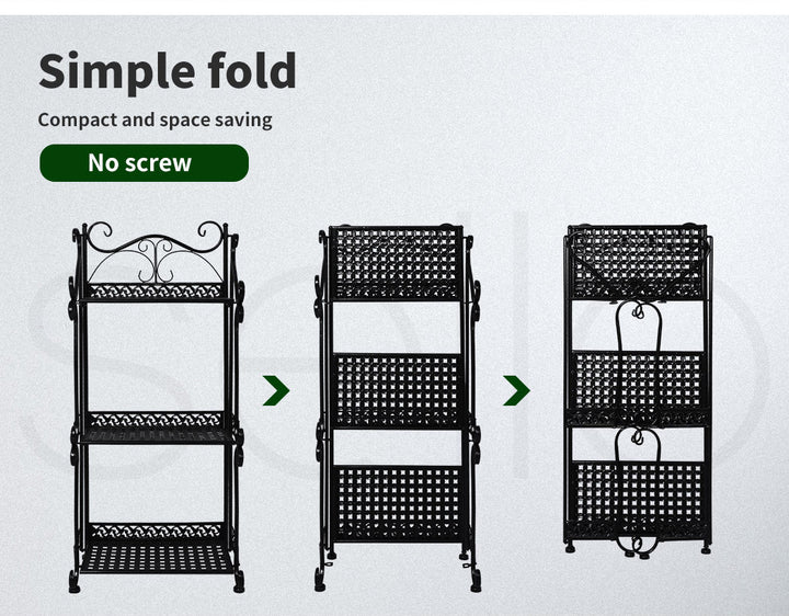 Levede Plant Stand 3 Tiers Outdoor Indoor - Levede