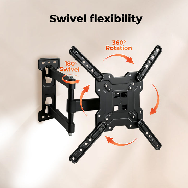 Levede TV Wall Mount Bracket Full Motion Swivel Tilt LED LCD Plasma 22-55 inch