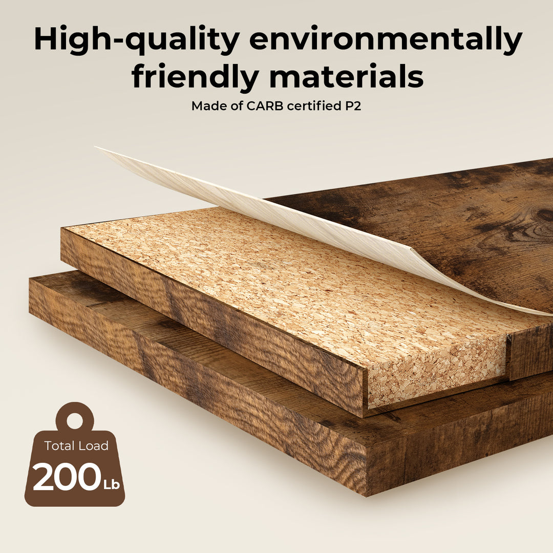 TV Unit Stand Cabinet Glass Display Storage Shelves RGB LED Lights 140cm