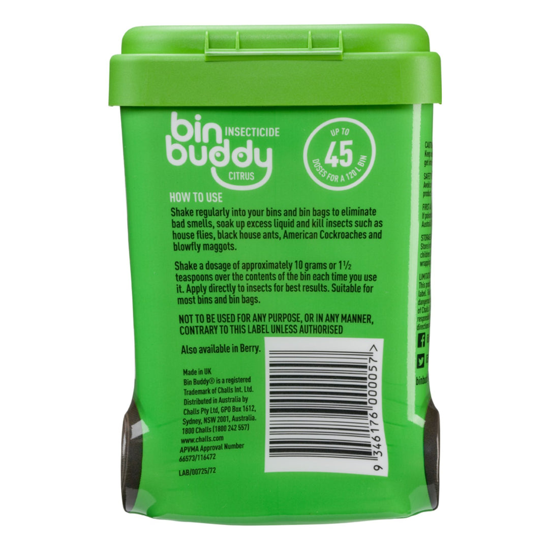 Bin Buddy Citrus 450g Power x4