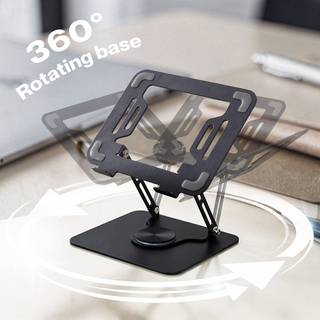 Portable Laptop Stand 360 Rotating Bracket Foldable Laptop Desk Holder