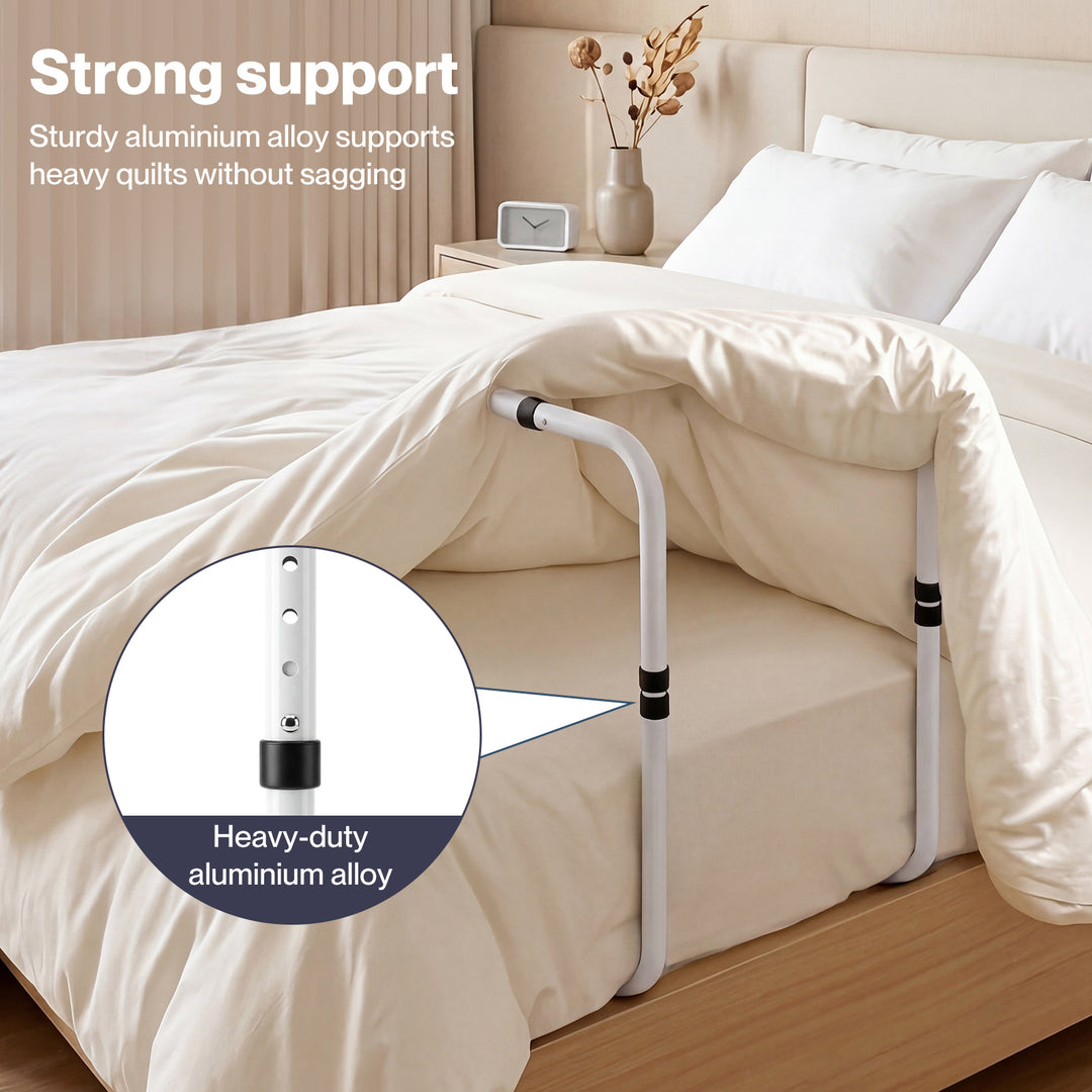 Bed Blanket Lifter for Feet Knee Ankle Cradle 66-86cm Adjustable Height