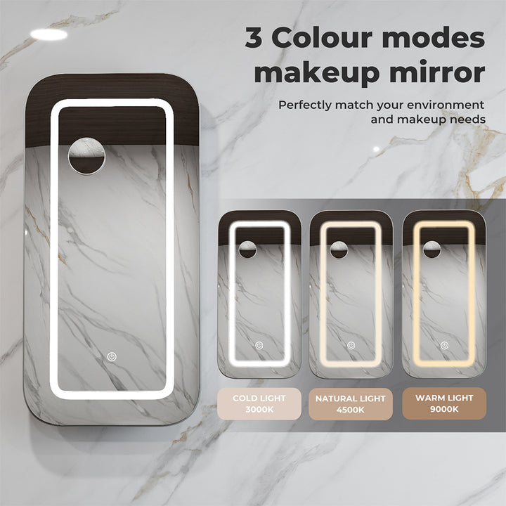 LED Bathroom Mirror Cabinet with Storage