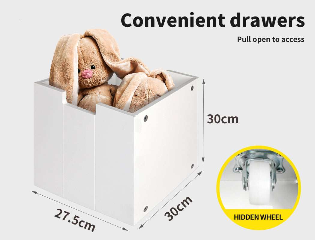 Levede Kids Toy Storage Unit Organiser - Levede