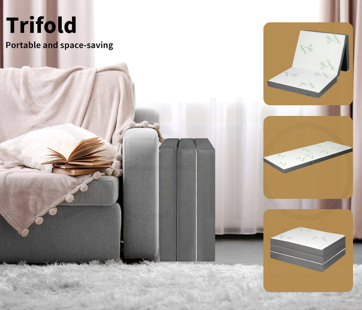 DreamZ Folding Mattress Foldable Foam - Levede