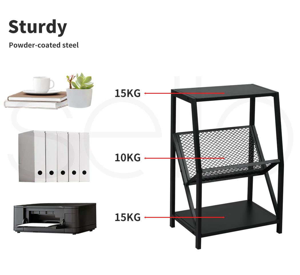 Levede Bookshelf Side End Table Storage - Levede