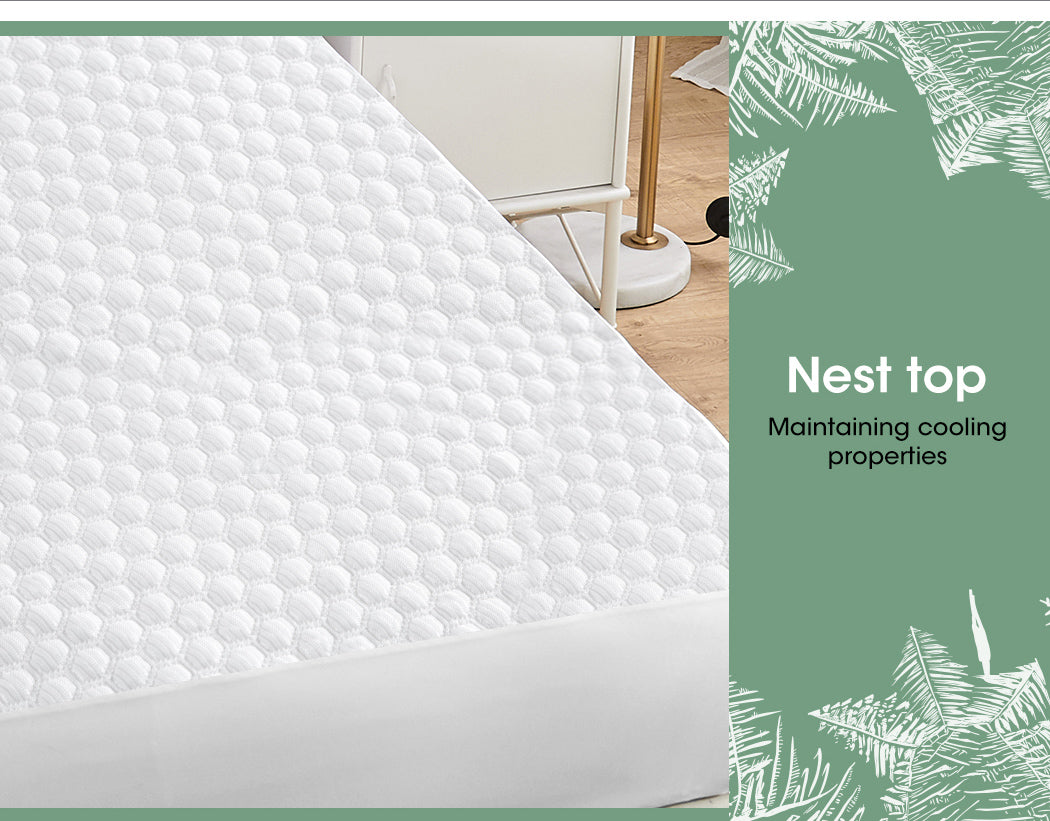 DreamZ Mattress Protector Topper Polyester - Levede