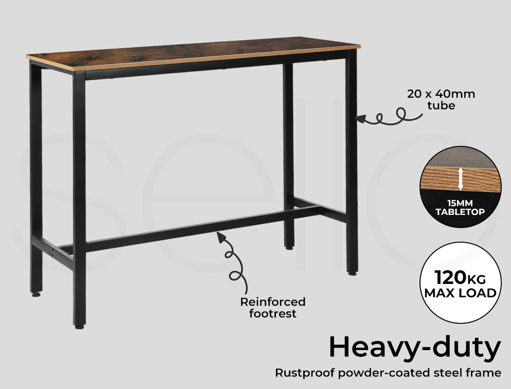 Levede High Bar Table Retro Industrial - Levede