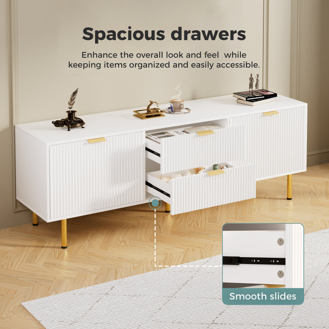 Levede 160cm Entertainment Unit TV Cabinet Stand Storage Drawer Console Table
