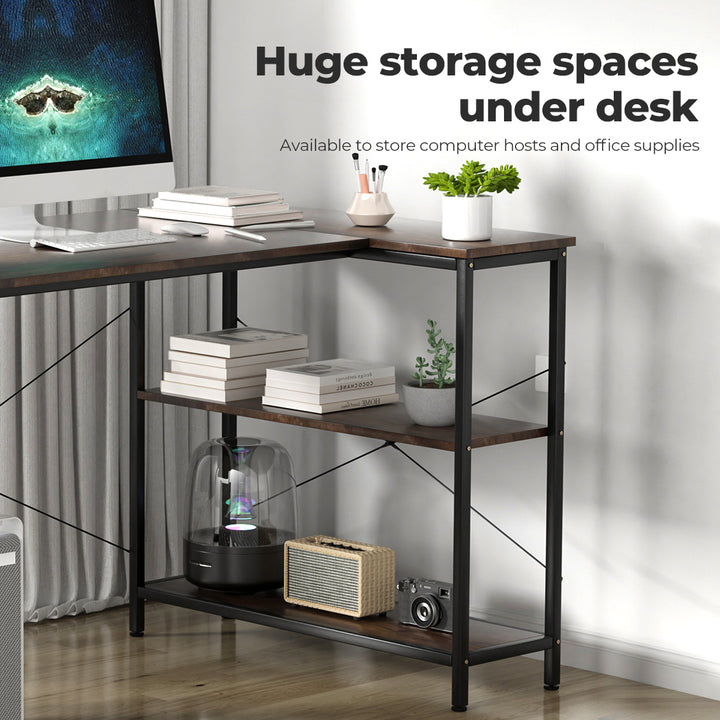 Levede L Shaped Computer Desk Corner Home Desk - Levede