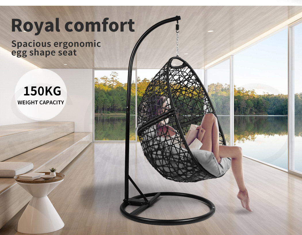 Levede Hanging Swing Egg Chair Outdoor