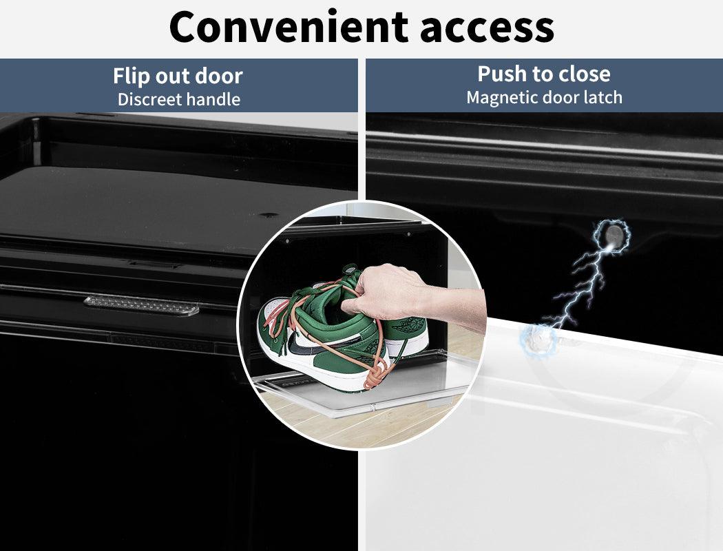 Magnetic Sneaker Display Case - Black