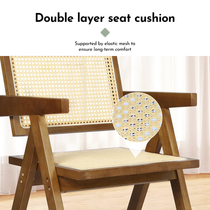 Levede Wicker Dining Chairs – Rattan
