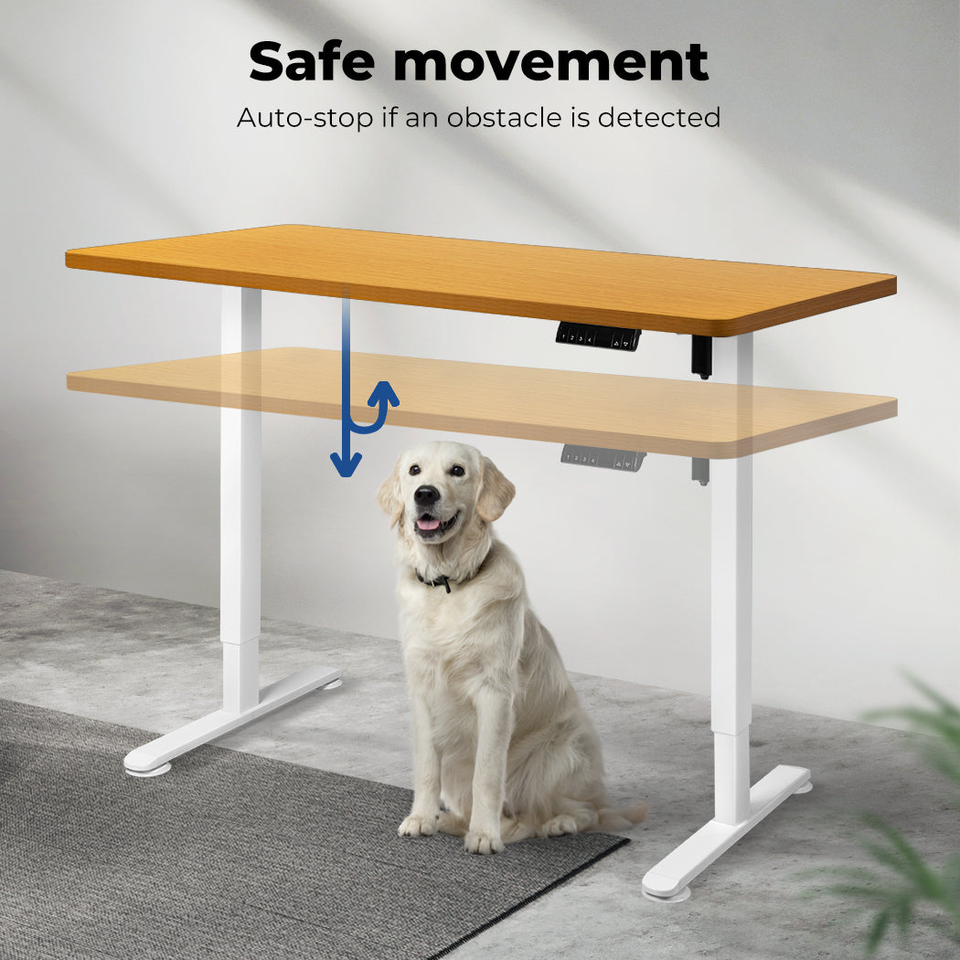 Levede Motorised Standing Desk Adjustable 140cm - Levede