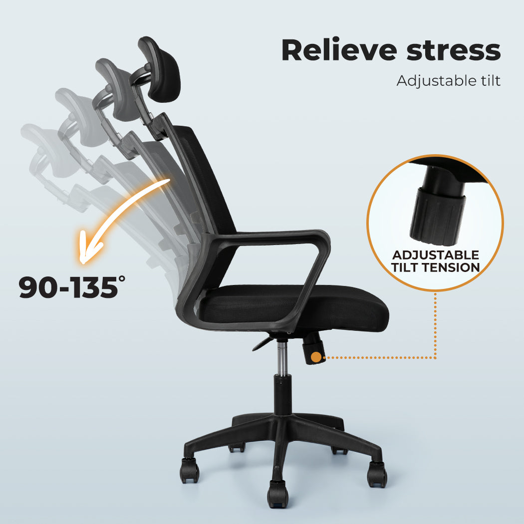 Levede Office Chair Mesh Gaming Executive - Levede