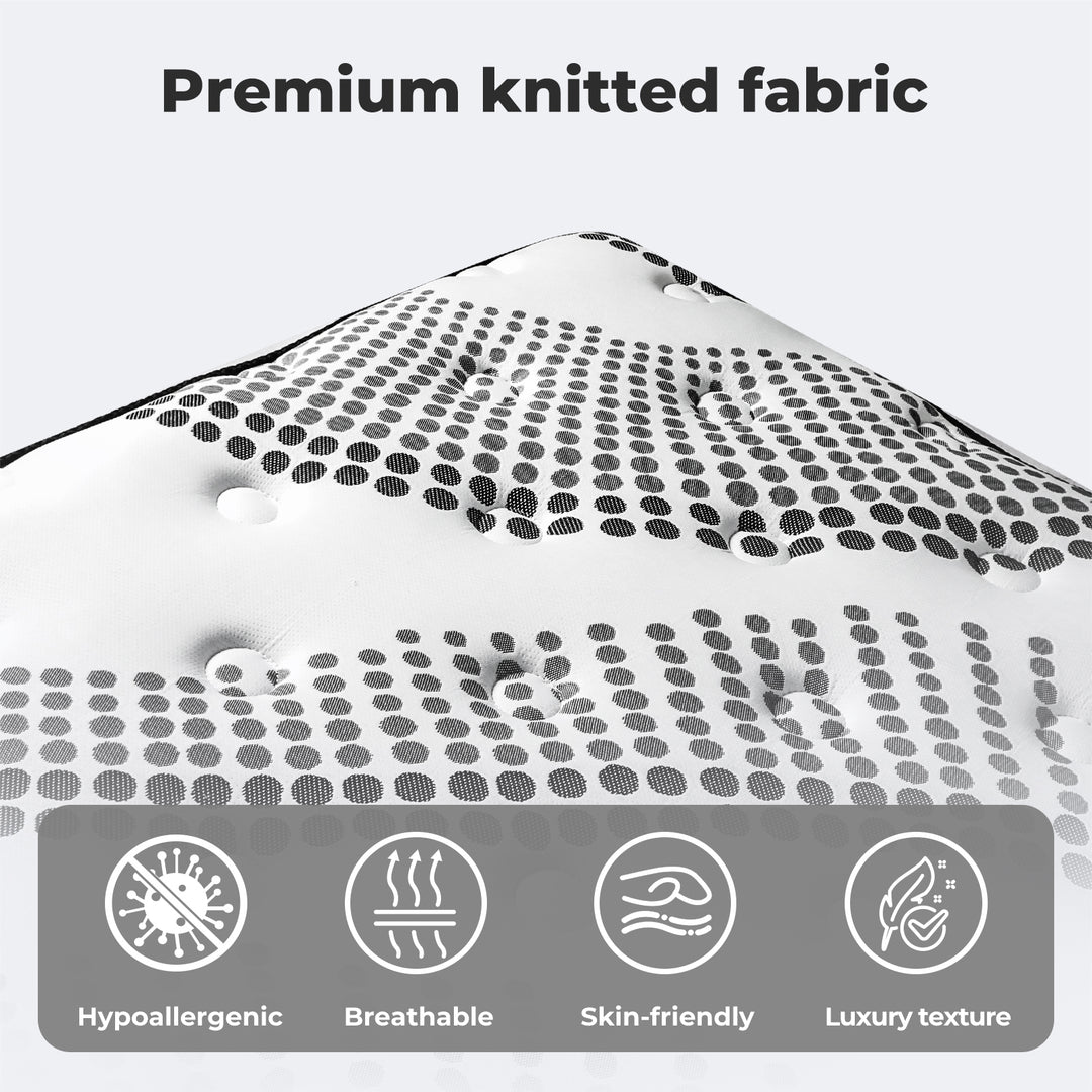 7-Zone Spring Mattress – Medium Firm Pocket Memory Foam