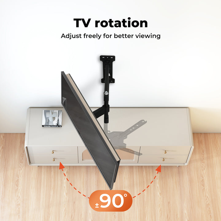 Levede TV Wall Mount Bracket Full Motion Swivel Tilt LED LCD Plasma 22-55 inch