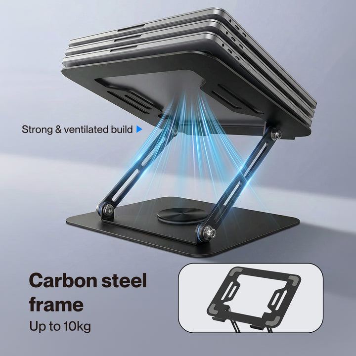 Portable Laptop Stand 360 Rotating Bracket Foldable Laptop Desk Holder