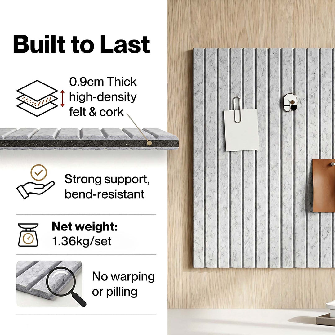 Cork Boards Alternative Photo Display Board 12 Pcs 30cmx30cm Coustic