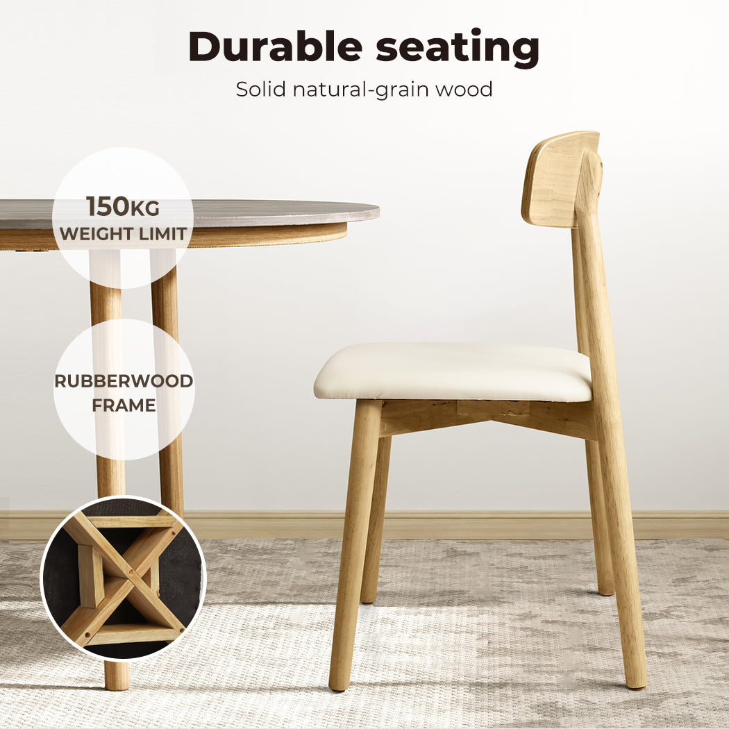2x Dining Chairs Kitchen Chair