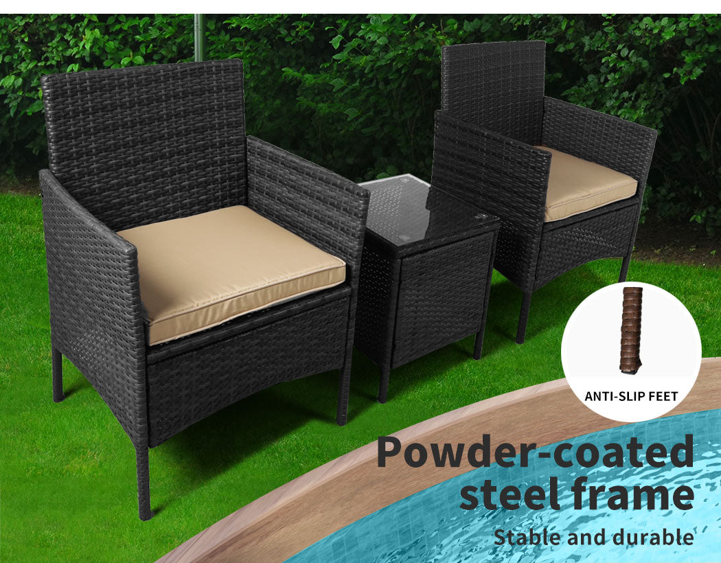 Levede Outdoor Furniture Setting Patio - Levede