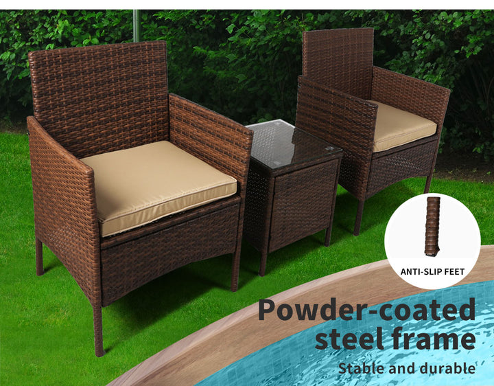 Levede Outdoor Furniture Setting Patio - Levede