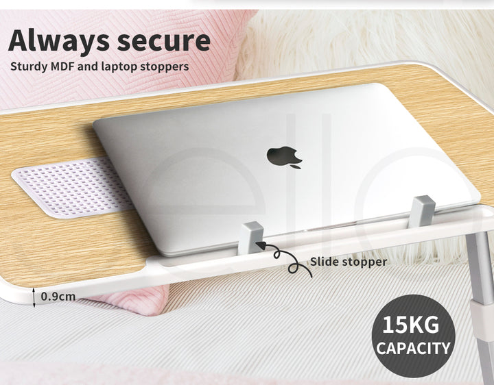 Levede Laptop Desk Computer Stand Table with Fan Tray - Levede