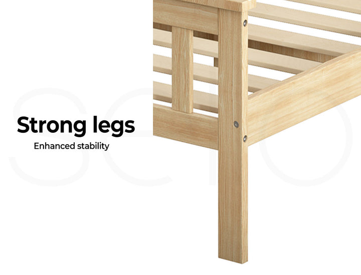 Wooden Bed Frame Single Size