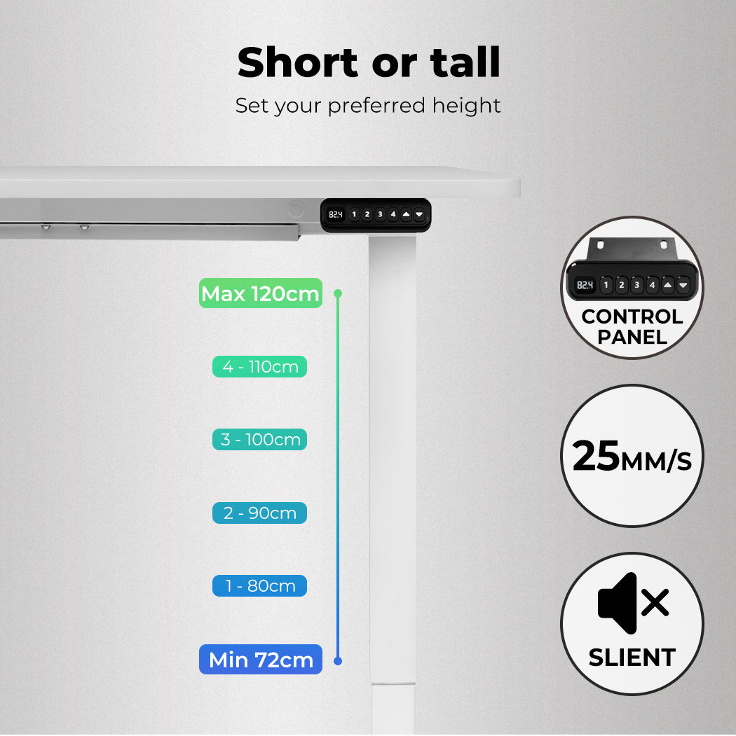 Levede Motorised Standing Desk Adjustable 140cm