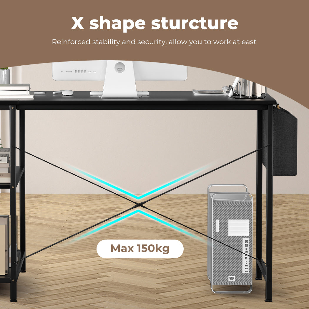 Levede L Shaped Computer Desk Corner Home Desk - Levede