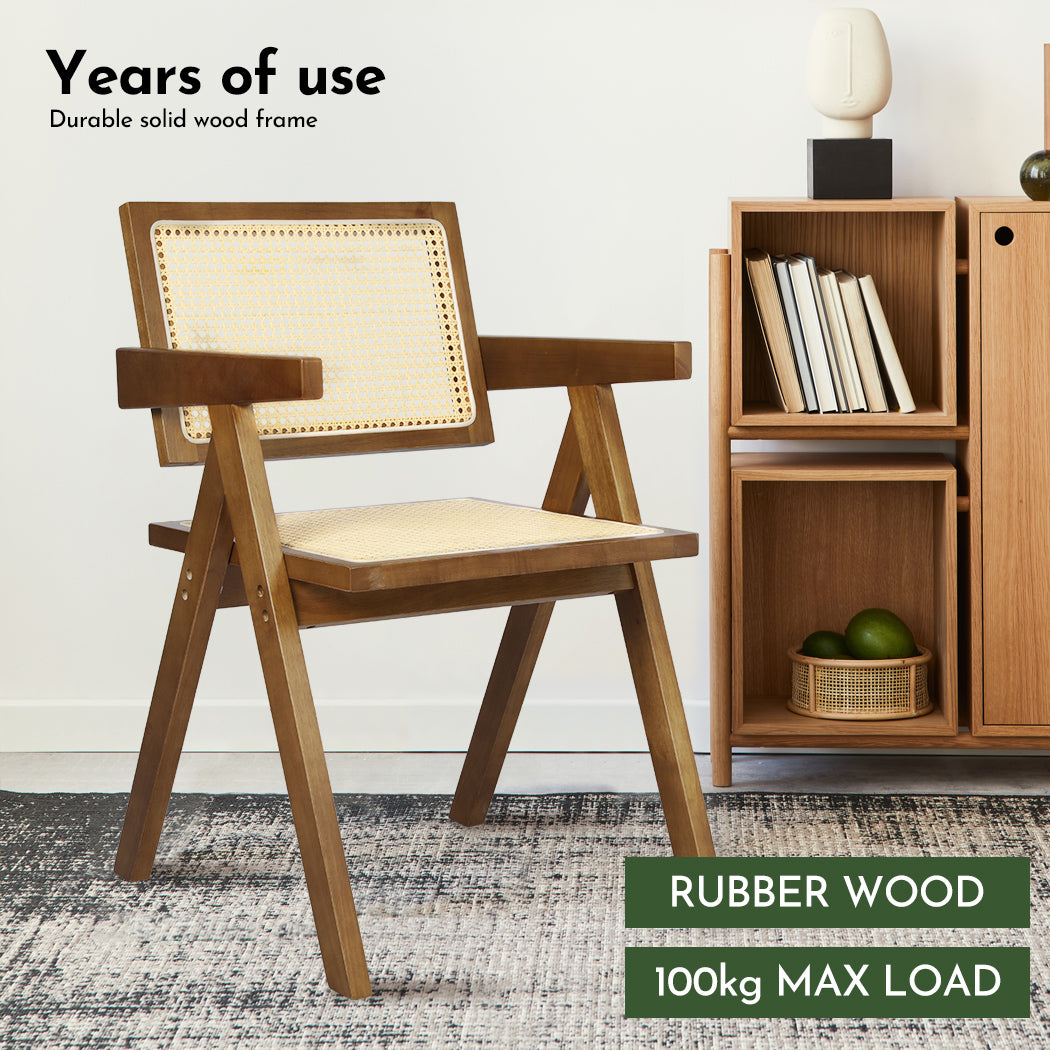 Levede Wicker Dining Chairs – Rattan