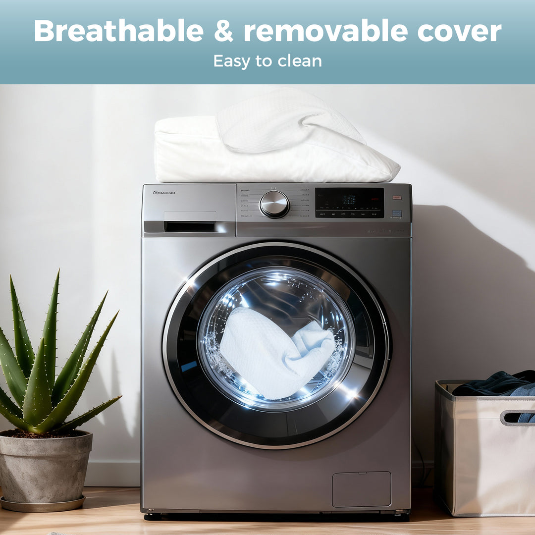 Memory Foam Leg Elevation Pillow Bed Wedge Improve Circulation Support