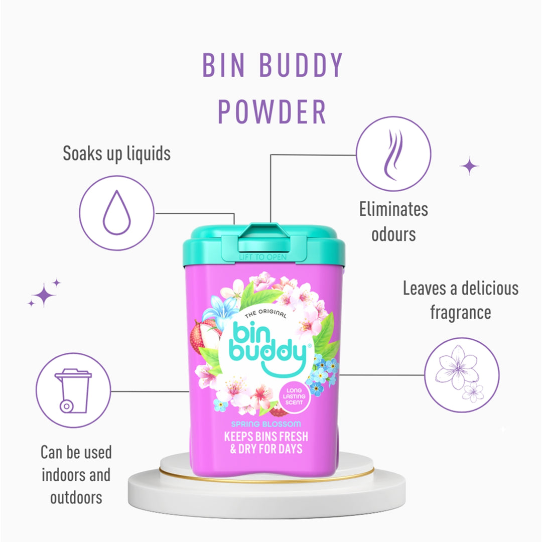 Bin Buddy Fresh Spring Blossom 450g x4