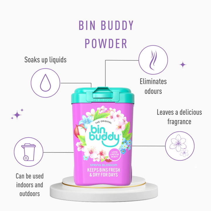Bin Buddy Fresh Spring Blossom 450g x4