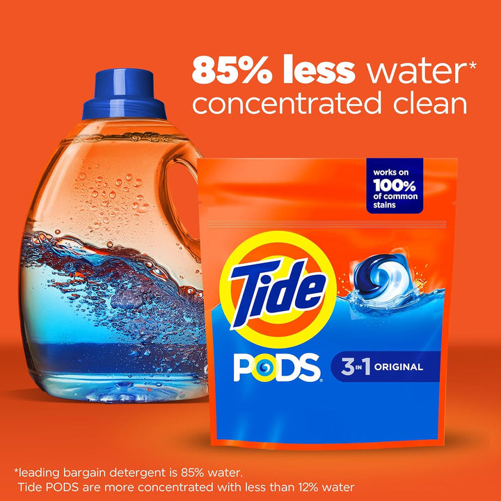 Tide 3 in 1 Original x 64 Laundry Pods