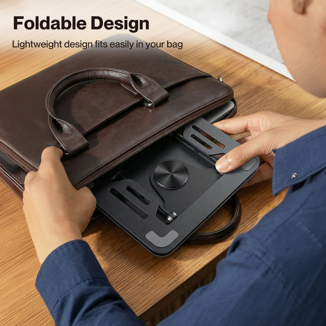 Portable Laptop Stand 360 Rotating Bracket Foldable Laptop Desk Holder