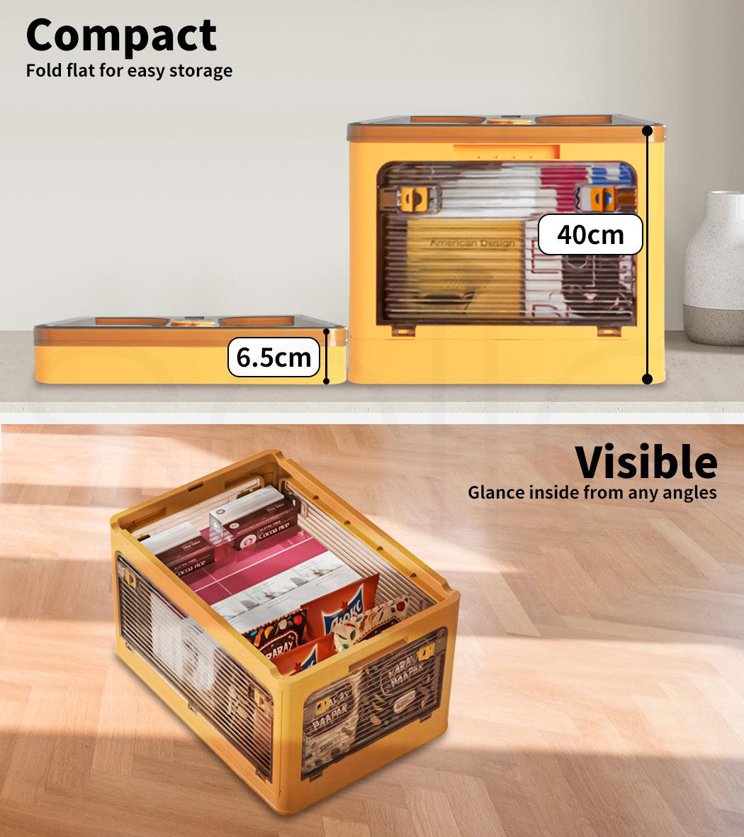 Stackable Plastic Storage Containers (28L / 55L / 124L)