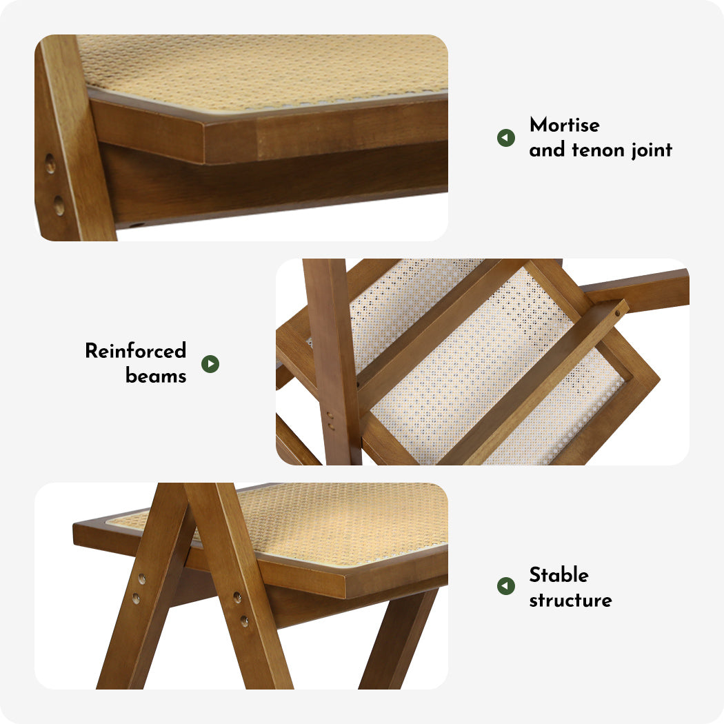 Levede Wicker Dining Chairs – Rattan