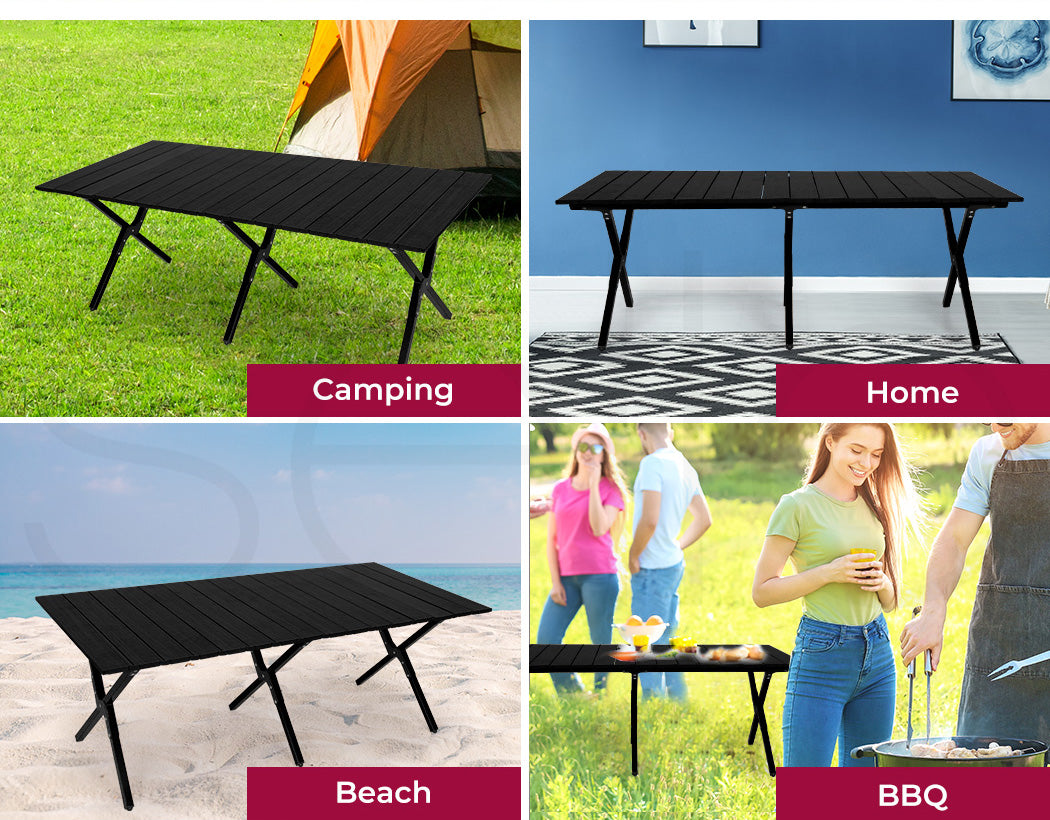 Levede Folding Camping Table - Portable and Foldable Design - Levede