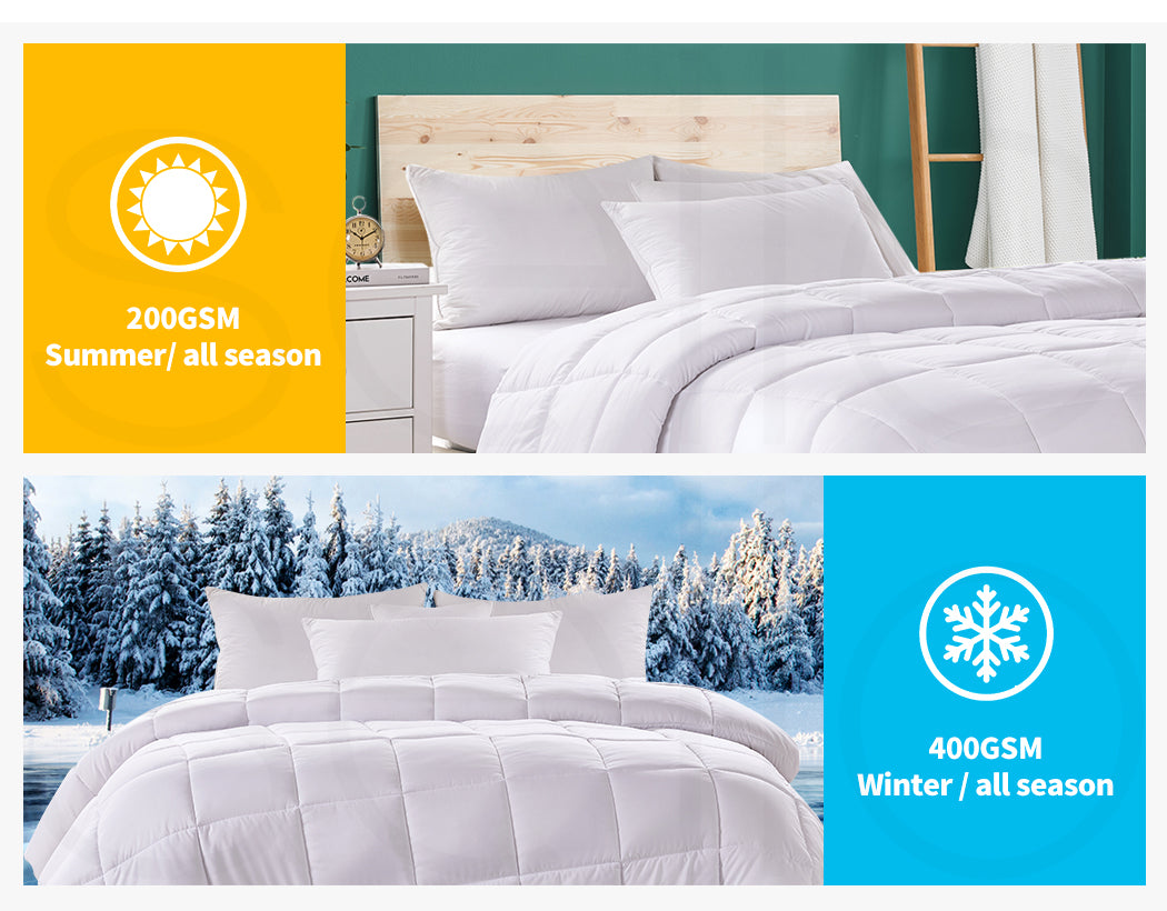 DreamZ All Season Bamboo Winter Bedding Collection - Levede