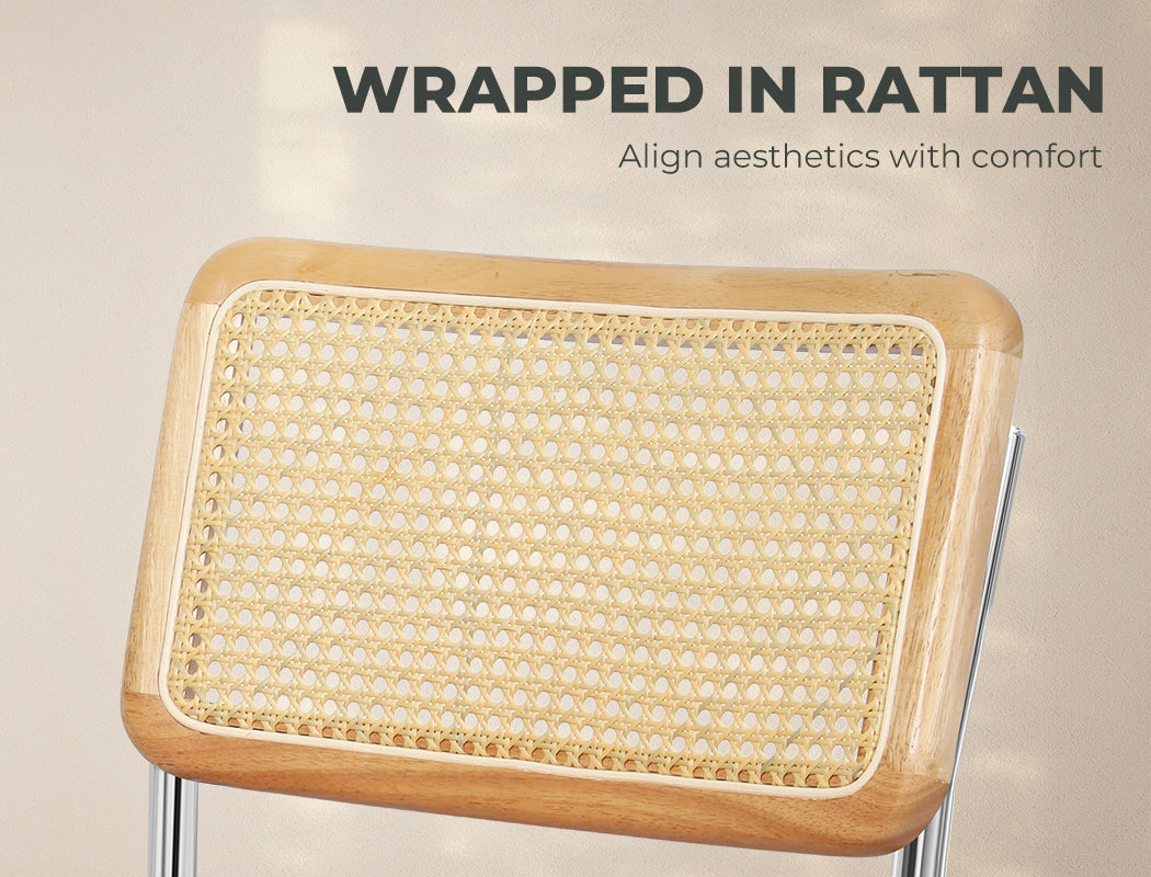 2xRattan Chair Dining Chairs