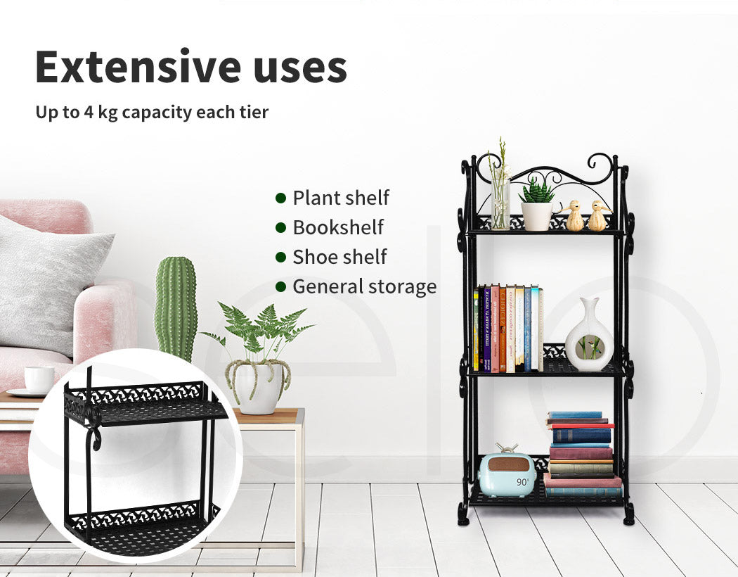 Levede Plant Stand 3 Tiers Outdoor Indoor - Levede