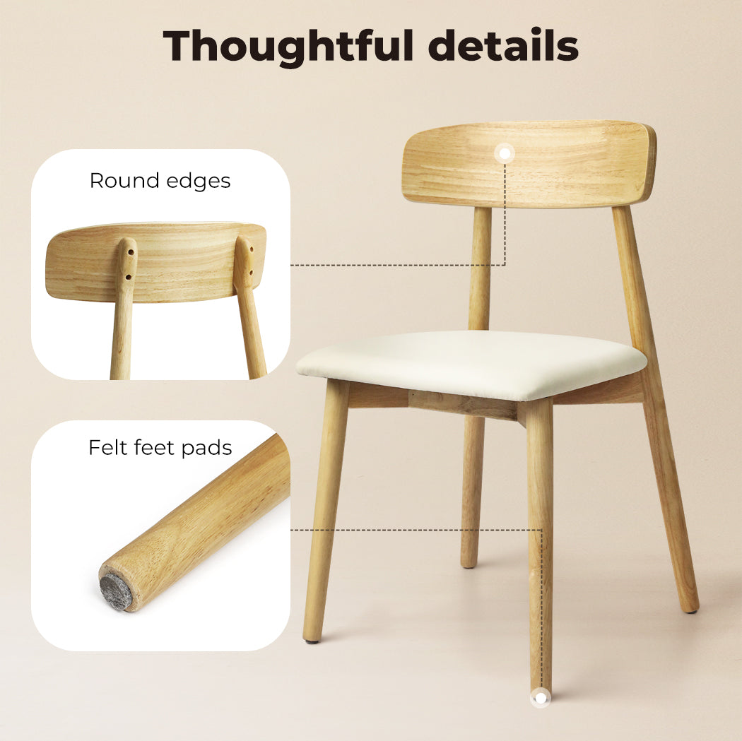 2x Dining Chairs Kitchen Chair