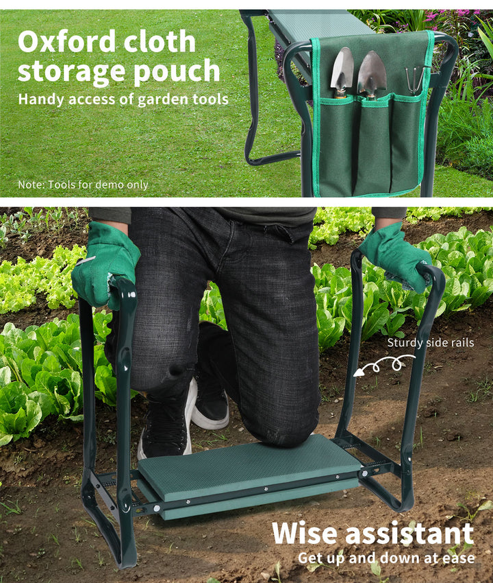 Outdoor Foldable Garden Kneeler Seat - Levede