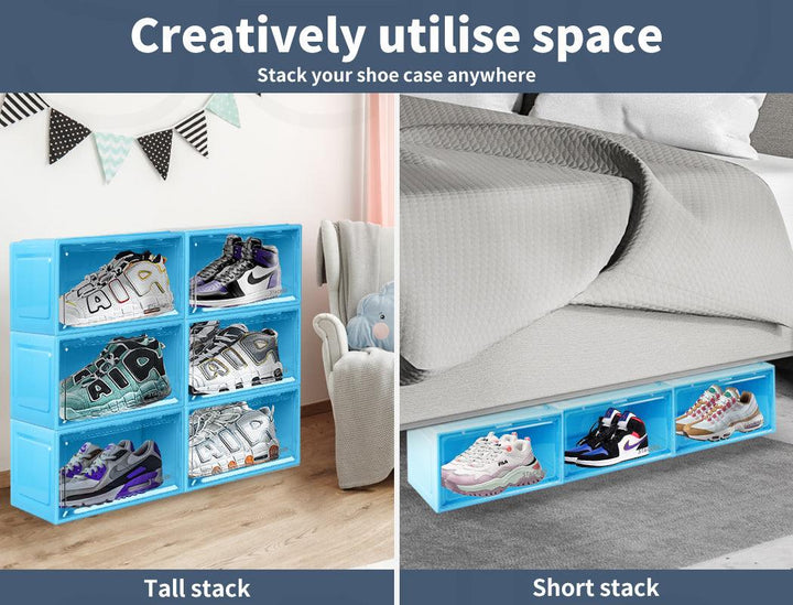Magnetic Sneaker Display Case Coloured  - Buy Bulk (6pcs)