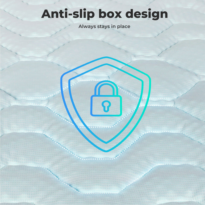 Mattress Topper Pillowtop Memory Foam Bamboo Cover Bed Protector Single