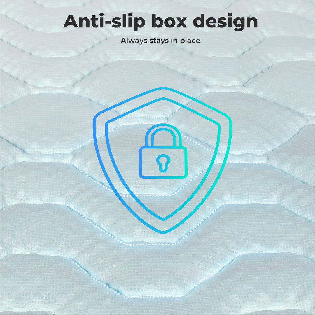 Mattress Topper Pillowtop Memory Foam Cover Bed Protector King Single