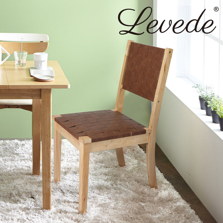Levede Retro Dining Chairs – PU Leather