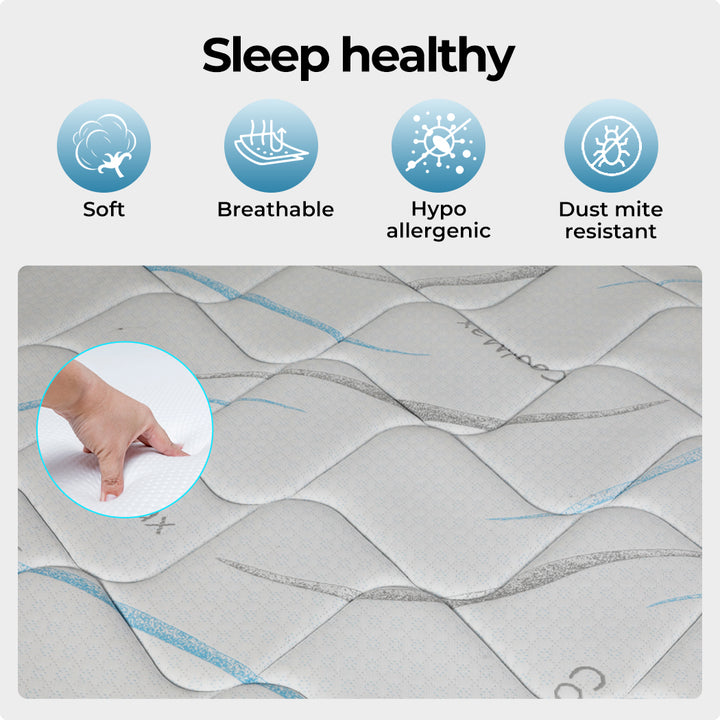 Dreamz Spring Mattress Bed Pocket Tight - Levede