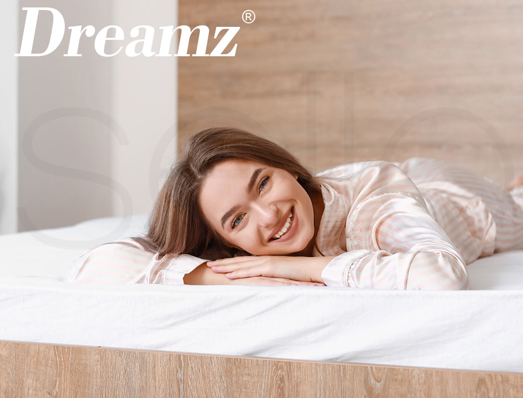 DreamZ Latex Mattress Topper for All Bed Sizes - Levede